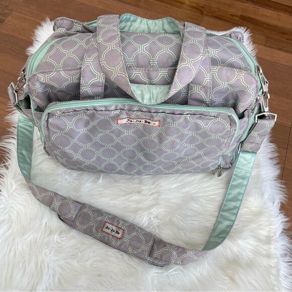Ju-Ju-Be | Be Prepared Early Sunrise Large Diaper Bag Travel Mommy Baby Tote - Picture 2 of 13